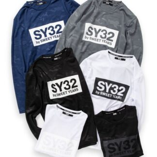 EMBOSS CAMO BOX LOGO L/S TEE