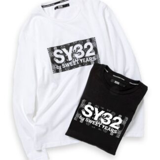 PAISLEY BOX LOGO L/S TEE