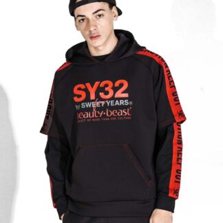 SY32xb:b COLLABORATION S/S HOODIE