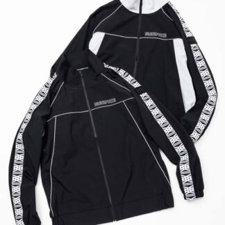 PIPING NYLON TRACK JACKET