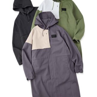 DOUBLE KNIT TECHNICAL  COAT