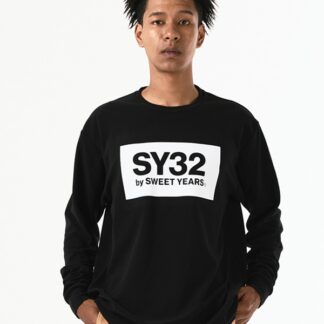 FLOCKY BOX LOGO FLEECE L/S TEE