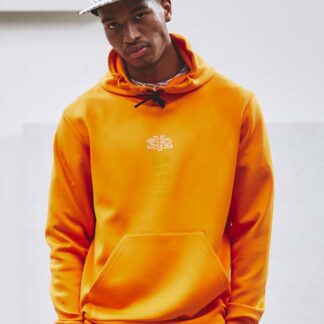 DOUBLEKNIT RHINESTONE LOGO P/O HOODIE