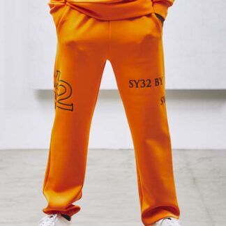 SERIF TYPE LOGO SWEAT PANTS