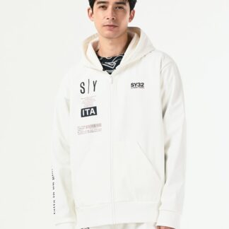 3 LAYER FLEECE LINING ZIP HOODIE