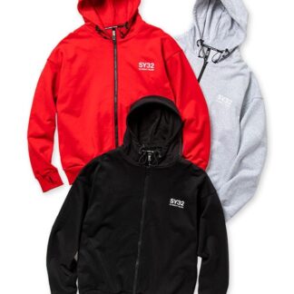 BACK BOX LOGO ZIP HOODIE