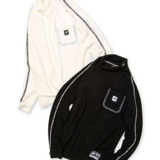 HIGH NECK POCKET L/S TEE