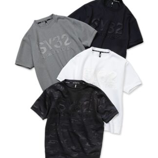 DOUBLE KNIT EMBOSS LOGO TEE