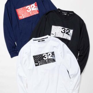 SY LOGO MIX LOGO BOX L/S TEE