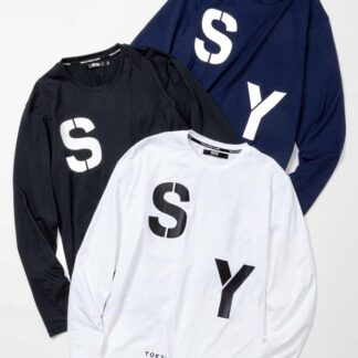 STENCIL LOGO L/S TEE