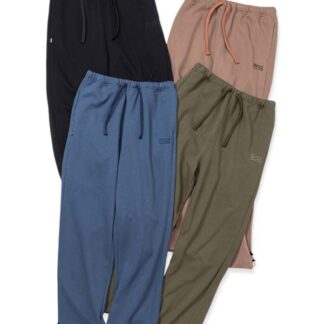EMBROIDERY LOGO WIDE SILHOUETTE RELAXING PANTS
