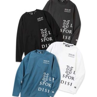 UNEVEN SEPARATE GRAPHIC L/S TEE