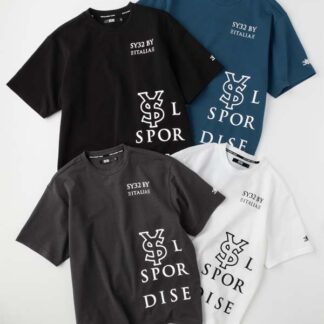 UNEVEN SEPARATE GRAPHIC TEE