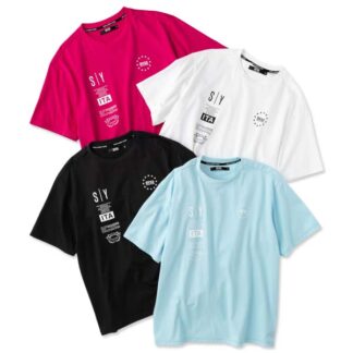 MULTI LOGO GRAPHIC TEE