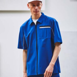 TECHNICAL PIPING ZIP SHIRTS