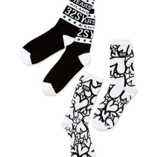 GRAPHIC JACQUARD HIGH SOX