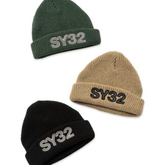 EMBROIDERY KNIT BEANIE