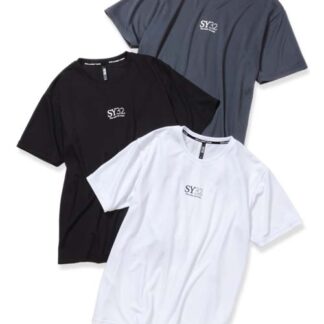 TECHNOLOGY MESH SERIF LOGO TEE