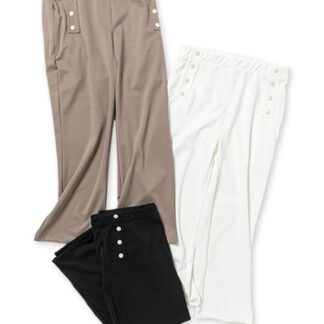 【WOMEN'S】WIDE JERSEY PANTS