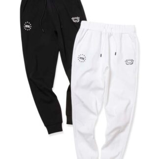 MULTI LOGO HIGH QUALITY SWEAT PANTS