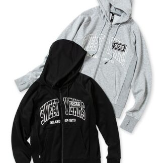 MIX LOGO ZIP HOODIE