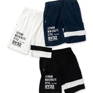 LEG LINE PILE SHORTS PANTS