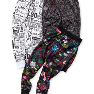 PE PRINT SWEAT PANTS